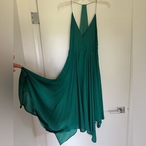 Gorgeous y2k green fairy dress